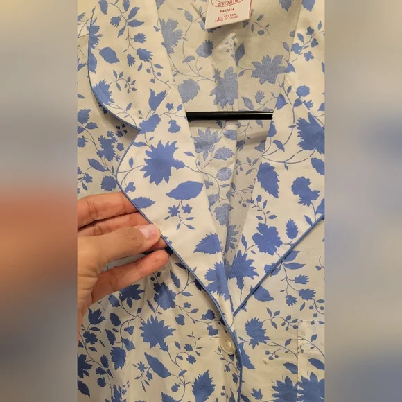 Brooks Brothers 100% Cotton Pajama Set - Picture 3 of 5